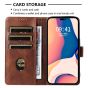 Brilliance LUX Samsung S23 Ultra Book Flip Soft PU Leather Wallet with Card Pockets Case Brown
