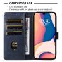 Brilliance LUX iPhone 14 Pro Max Book Flip Soft PU Leather Wallet with Card Pockets Case Blue