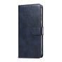 Brilliance LUX Samsung S24 Ultra Book Flip Soft PU Leather Wallet with Card Pockets Case Blue