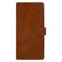Brilliance LUX iPhone 15 Pro Max Flip Premium PU Leather Wallet Business Style with Card Pockets Case Brown