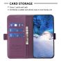 Brilliance LUX Samsung S23 Plus Flip Book PU Leather Wallet  Holder & Stand with Card Pockets Case Purple