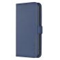 Brilliance LUX Samsung S24 Ultra Flip Book PU Leather Wallet Holder & Stand with Card Pockets Case Blue