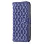 Brilliance LUX iPhone 15 Flip Book PU real Leather Wallet Holder & Kickstand with Card Pockets Case Blue