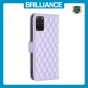 Brilliance LUX Samsung S20 Plus Flip Book PU real Leather Wallet Holder & Kickstand with Card Pockets Case Purple
