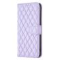 Brilliance LUX iPhone 6/7/8 Flip Book PU real Leather Wallet Holder & Kickstand with Card Pockets Case Purple