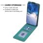 Brilliance LUX iPhone XR Flip PU Photo Frame Leather Up And Down Wallet with Card Pockets Case Green