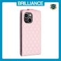 Brilliance LUX iPhone 15 Plus Flip PU Photo Frame Leather Up And Down Wallet with Card Pockets Case Pink