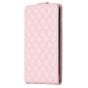 Brilliance LUX iPhone 14 Plus Flip PU Photo Frame Leather Up And Down Wallet with Card Pockets Case Pink