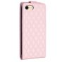 Brilliance LUX iPhone 6/7/8 Flip PU Photo Frame Leather Up And Down Wallet with Card Pockets Case Pink