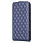 Brilliance LUX iPhone 13 Pro Max Flip PU Photo Frame Leather Up And Down Wallet with Card Pockets Case Blue
