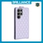 Brilliance LUX Samsung S23 Ultra Flip PU Photo Frame Leather Up And Down Wallet with Card Pockets Case Light Purple