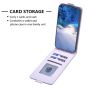 Brilliance LUX Samsung S23 Ultra Flip PU Photo Frame Leather Up And Down Wallet with Card Pockets Case Light Purple