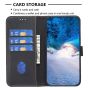 Brilliance LUX iPhone 14 Plus Flip Book PU Genuine Leather Detachable Strong Magnetic Wallet with Card Pockets Case Black