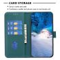 Brilliance LUX iPhone XR Flip Book PU Genuine Leather Detachable Strong Magnetic Wallet with Card Pockets Case Green