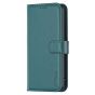Brilliance LUX Samsung S22 Ultra Flip Book PU Genuine Leather Detachable Strong Magnetic Wallet with Card Pockets Case Green