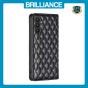 Brilliance LUX Samsung A34 5G Flip PU Leather Holder Slots Magnetic Wallet with Card Pockets Case Black