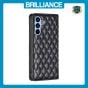 Brilliance LUX Samsung A54 5G Flip PU Leather Holder Slots Magnetic Wallet with Card Pockets Case Black