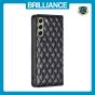 Brilliance LUX Samsung S21 FE/S21 LITE Flip PU Leather Holder Slots Magnetic Wallet with Card Pockets Case Black
