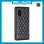 Brilliance LUX Samsung S20 Flip PU Leather Holder Slots Magnetic Wallet with Card Pockets Case Black
