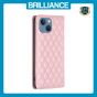 Brilliance LUX iPhone 13 Flip PU Leather Holder Slots Magnetic Wallet with Card Pockets Case Pink