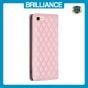 Brilliance LUX iPhone 6/7/8 Flip PU Leather Holder Slots Magnetic Wallet with Card Pockets Case Pink