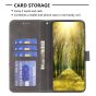 Brilliance LUX iPhone 15 Pro Max Flip PU Leather Retro Business linear Wallet with Card Pockets Case Grey