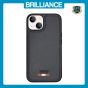 Brilliance LUX iPhone 14 Plus TPU PC Leather Scratch Proof Hybrid Case Blue