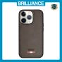 Brilliance LUX iPhone 15 Pro Max TPU PC Leather Scratch Proof Hybrid Case Green