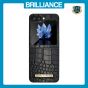 Brilliance LUX Samsung Flip5 TPU PC Crocodile Leather with folding Case Black