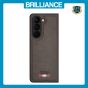 Brilliance LUX Samsung Fold5 TPU PC Leather Scratch Proof Hybrid Case Green