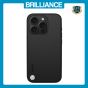 Brilliance LUX iPhone 13 Pro PC Carbon Fiber Leather with folding Case Black