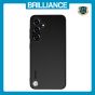 Brilliance LUX Samsung A14 5G PC Carbon Fiber Leather with folding Case Black