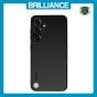 Brilliance LUX Samsung A15 5G PC Carbon Fiber Leather with folding Case Black