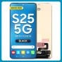 Samsung S25 5G LCD with Touch Black SERVICE PACK