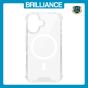 Brilliance LUX iPhone 16 Plus TPU+PC Magnetic Airbag Anti-fall Phone Case Transparent