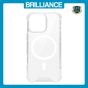 Brilliance LUX iPhone 16 Pro TPU+PC Magnetic Airbag Anti-fall Phone Case Transparent