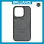 Brilliance LUX iPhone 16 Pro Max TPU+PC Magnetic Airbag Anti-fall Phone Case Black