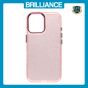 Brilliance LUX iPhone 16 Bling Shiny TPU+PC Clear Case Transparent Glitter Pink