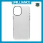 Brilliance LUX iPhone 16 Pro Bling Shiny TPU+PC Clear Case Transparent Glitter White