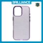 Brilliance LUX iPhone 16 Bling Shiny TPU+PC Clear Case Transparent Glitter Purple
