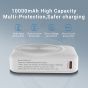 TRUSMI Wireless Ultra-Mini Power Bank White PB09-012 (22.5W) (10000mAh)