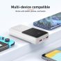 TRUSMI Power Bank White with Digital Display PB03-015 (22.5W) (20000mAh)