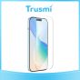 TRUSMI Clear Transparent Tempered Glass Screen Protector for iPhone 15 Pro Max - 10-Pack