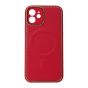 Brilliance LUX For iPhone 14 Pro Max Diamong Piece with Magnetic wireless charging Case Red