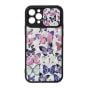 Brilliance LUX For iPhone 14 Pro Lambskin Sliding Window Case Butterfly
