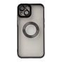 Brilliance LUX For iPhone 13 Pro Max CD Pattern Plating Case + Lens Film Black