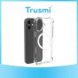 TRUSMI iPhone 13/14 TPU+PC Magnetic Airbag Anti-fall Phone Case Transparent
