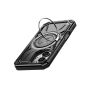 TRUSMI iPhone 13/14 TPU+PC Magnetic Mech Master Phone Case Black