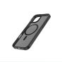 TRUSMI iPhone 11 TPU+PC Magnetic Skin-friendly Matte Phone Case Transparent Black