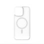 TRUSMI iPhone 11 TPU+PC Magnetic Skin-friendly Matte Phone Case Transparent White